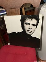 Front cover showing Peter Gabriel portrait