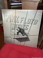 Front cover showing Pink Floyd Works artwork