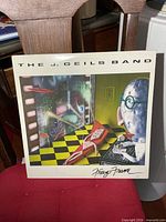 Front cover of The J. Geils Band Freeze Frame LP record