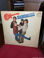Front cover of The Monkees Headquarters LP