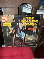 Front jacket of The Rolling Stones Great Hits LP
