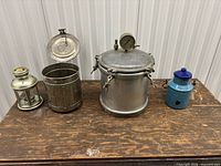 Group shot of all four items on table