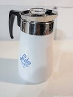 Full view of percolator front showing design and components