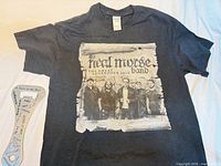 Front view of T-shirt with graphic
