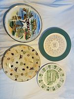 Front view showing all four plates