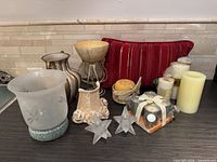 Full group shot showing all items together