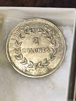 Reverse side showing denomination, wreath, B.C.C.R. inscription