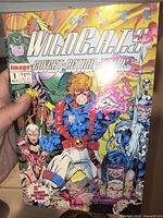 Front cover showing title, issue number and artwork
