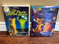 Front view of both sealed DVDs