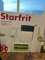 Starfrit veggie slicer box front