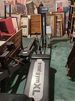 Overall view of Total Gym XL showing glideboard and frame