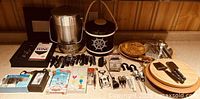All items laid out showing quantity and variety