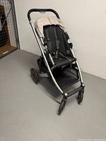 Front angled view of Uppababy Cruz V2 stroller