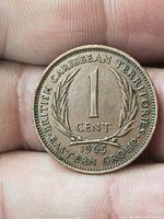 Reverse side of coin showing denomination, wreath, legend and date