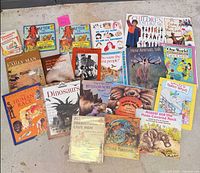 Group shot of all books laid out