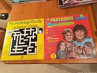 Front covers of both Partridge Family LPs: Crossword Puzzle and Sound Magazine