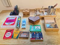 overview of entire lot on tabletop