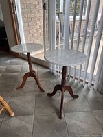Both accent tables side by side showing full form
