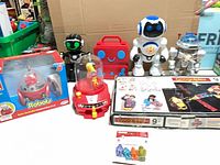 Group shot of all eight items