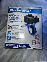 Front of original Mastercraft box showing product details