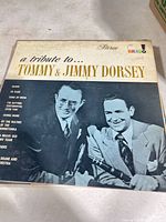 Cover of "A Tribute to Tommy & Jimmy Dorsey" LP