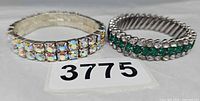 Both bracelets side by side showing overall design and colors