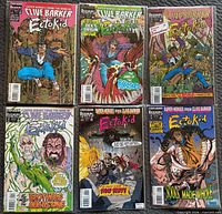Front covers of all six Ectokid issues #1-4, 6-7