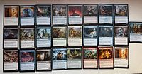 25-card layout front faces