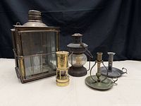 Group shot showing all four lighting items