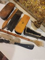All eight items laid out showing overall variety