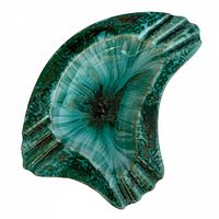 Top view showing full atomic shape and glaze pattern