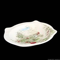 Top angled view showing interior transfer pattern and rim shape