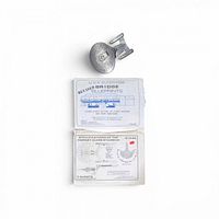 Pewter USS Enterprise model with two blueprint booklets