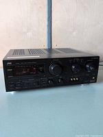Front angled view of JVC RX-880V receiver