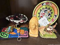 All items grouped on shelf showing overall lot contents