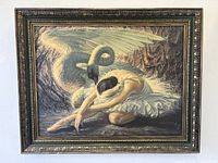 Front view of framed print