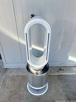 Front view of Dyson PH01 tower appliance