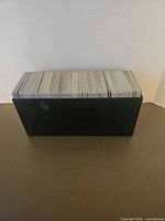 Cards stored inside black box