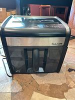 Front view showing MailMate branding and pull-out bin