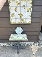 All three items together against wall