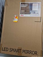 Sealed box marked LED Smart Mirror