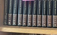 Left section showing 1980 Yearbook and Macropaedia Volumes 1-11