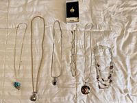 All seven items laid out for overview