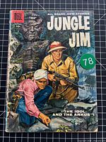 Front cover of Jungle Jim #17 comic