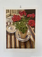 Full view of lithograph showing entire image and margins with signature and edition number visible