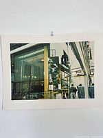 Front view of entire serigraph showing image and margins