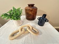Group shot of all four décor items