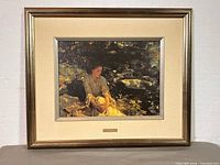 Full view of framed artwork front