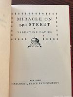 Title page showing book title, author and publisher