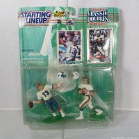 Front view of sealed Starting Lineup Classic Doubles set